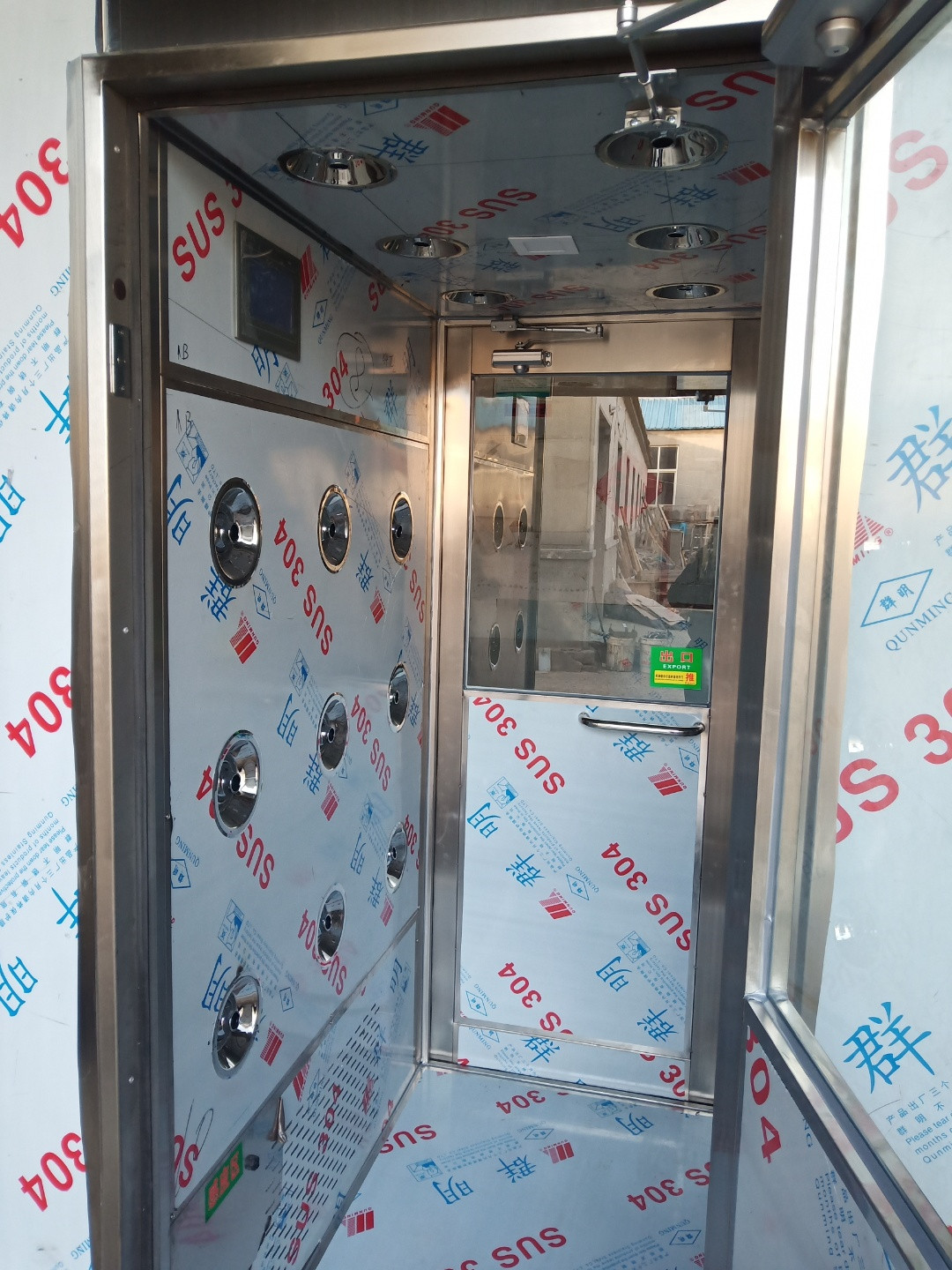 單人單吹不銹鋼風(fēng)淋室有哪幾種規(guī)格？